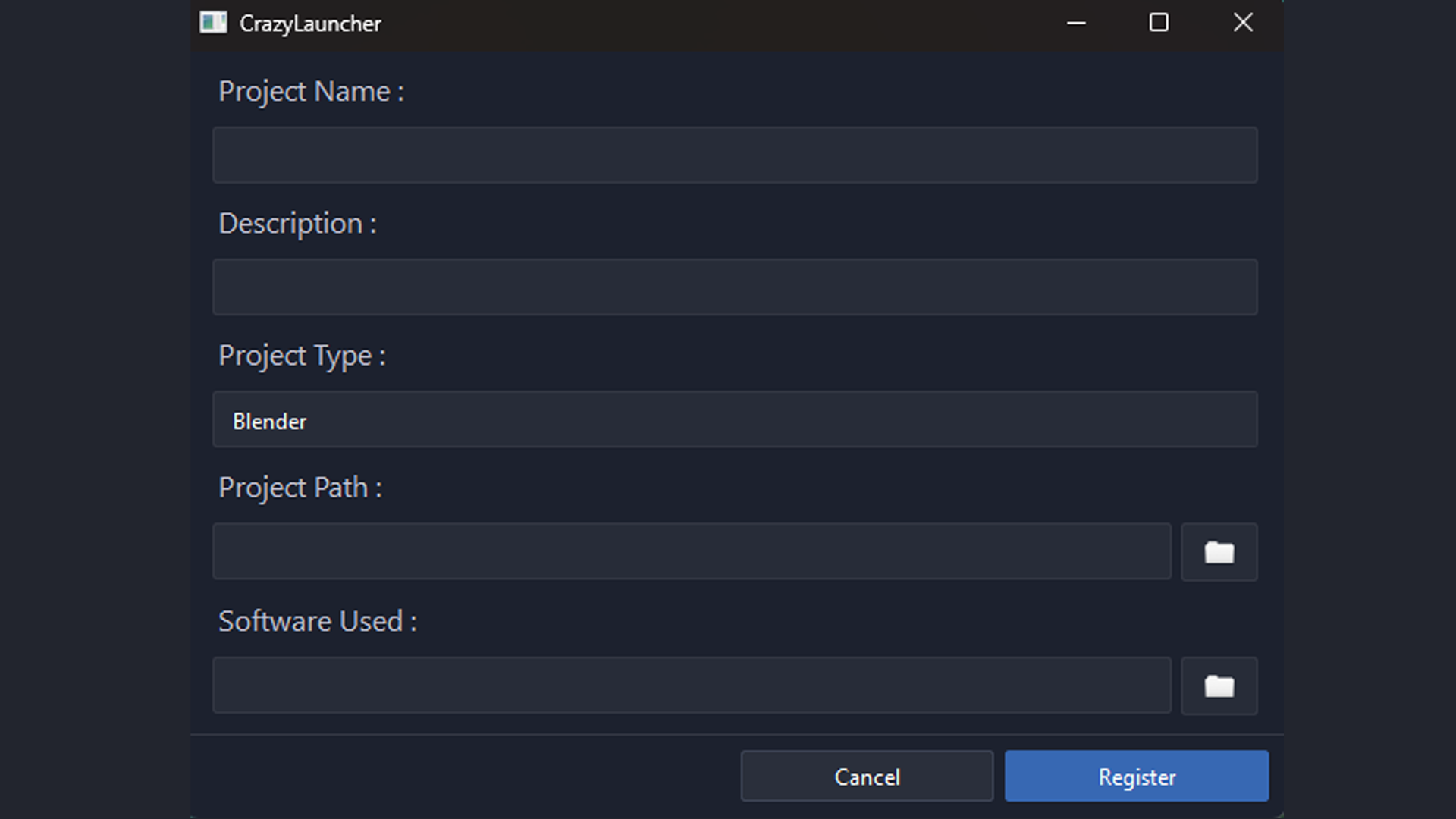 Capture d'écran de la fenêtre d'édite